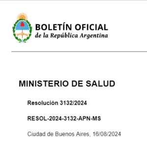 Resolución 3132: Cambios en el REPROCANN a partir de Agosto. resolución 3132
